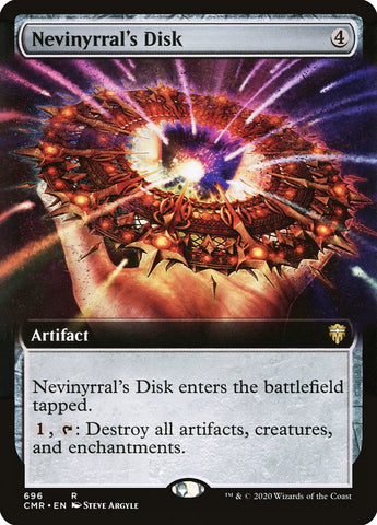 Nevinyrral's Disk (Extended Art) [Commander Legends] (CMR 696)