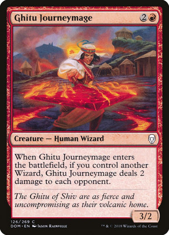 Ghitu Journeymage [Dominaria] (DOM 126)