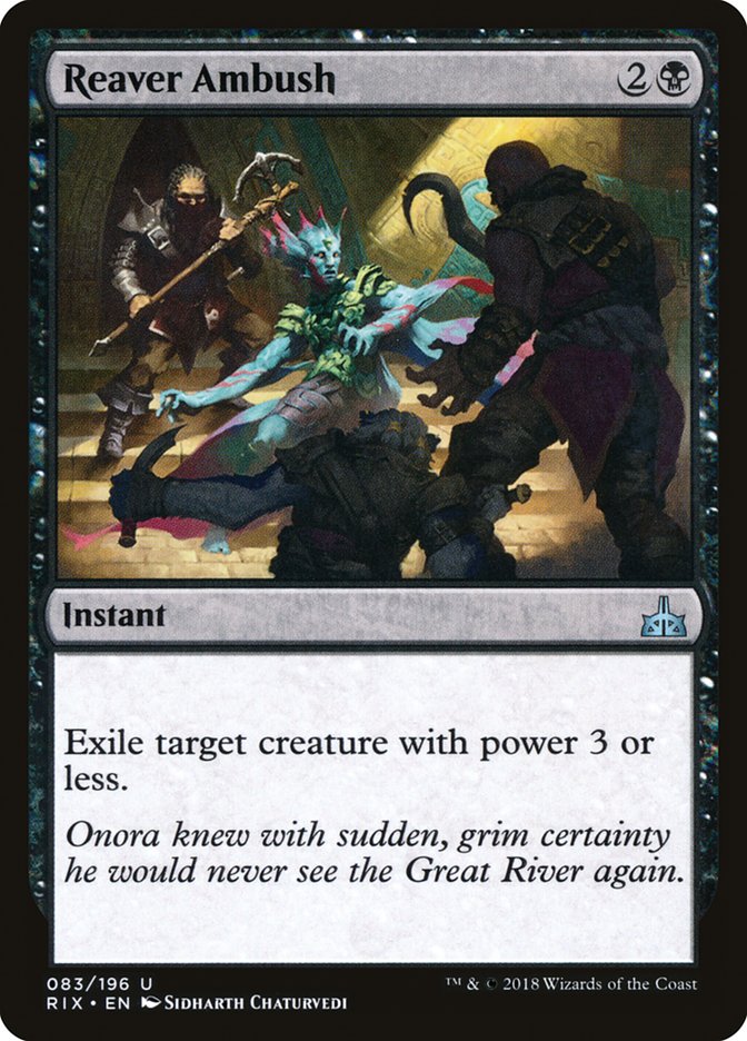 Reaver Ambush [Rivals of Ixalan] (RIX 83)