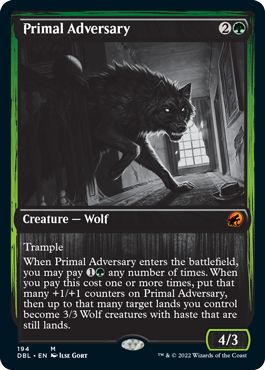 Primal Adversary [Innistrad: Double Feature] (DBL 194)