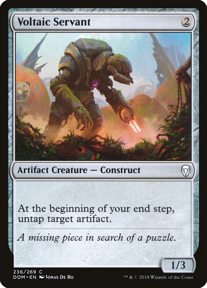 Voltaic Servant [Dominaria] (DOM 236)