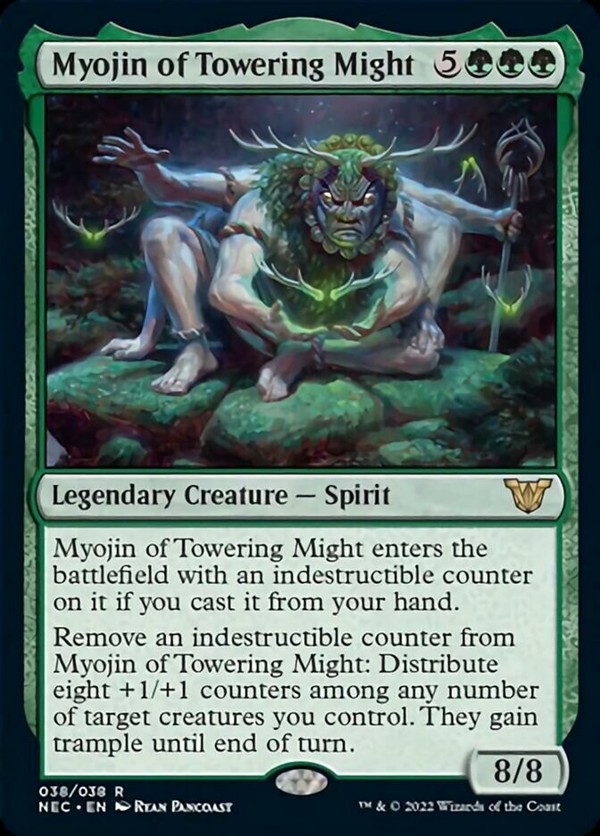 Myojin of Towering Might [Kamigawa: Neon Dynasty Commander] (NEC 38)