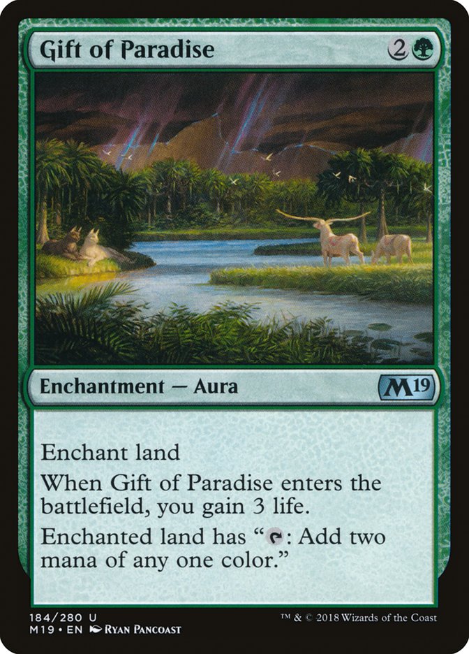 Gift of Paradise [Core Set 2019] (M19 184)