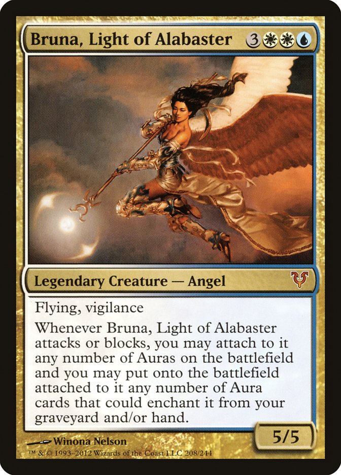 Bruna, Light of Alabaster [Avacyn Restored] (AVR 208)