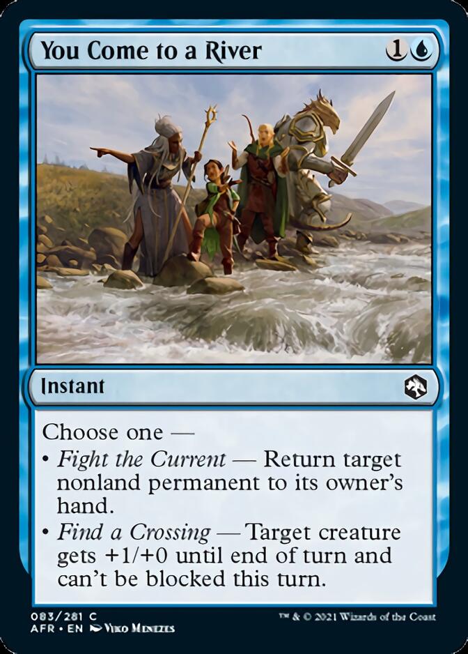 You Come to a River [Dungeons & Dragons: Adventures in the Forgotten Realms] (AFR 83)
