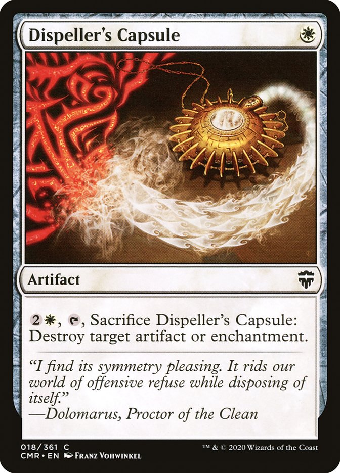 Dispeller's Capsule [Commander Legends] (CMR 18)