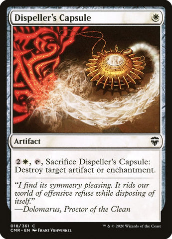 Dispeller's Capsule [Commander Legends] (CMR 18)