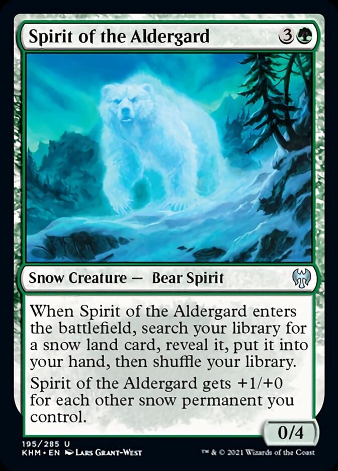 Spirit of the Aldergard [Kaldheim] (KHM 195)
