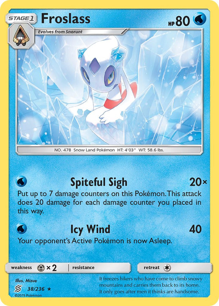 Froslass (SM Unified Minds) (38/236) [Theme Deck Exclusives]