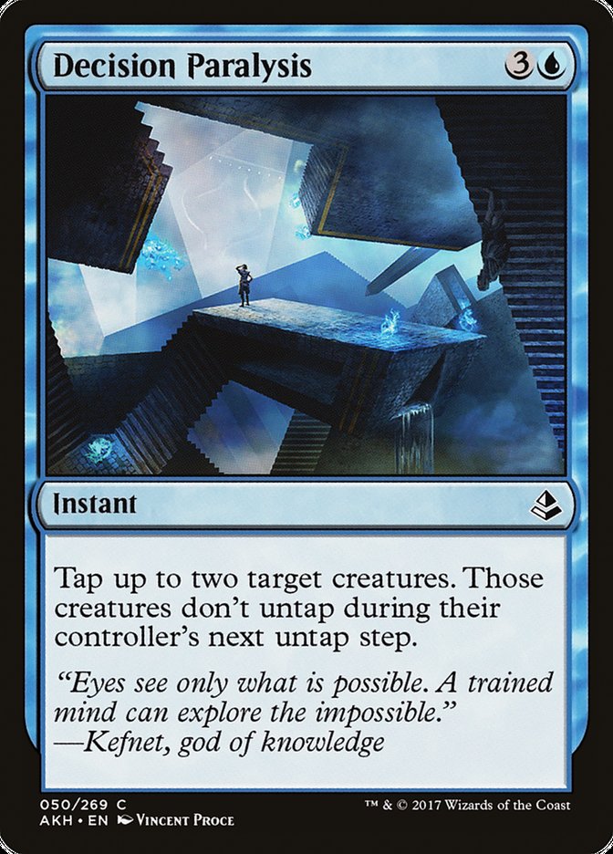 Decision Paralysis [Amonkhet] (AKH 50)