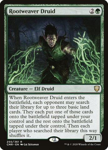 Rootweaver Druid [Commander Legends] (CMR 250)