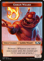 Construct // Goblin Wizard Double-sided Token [Core Set 2021 Tokens] (TM21 14)