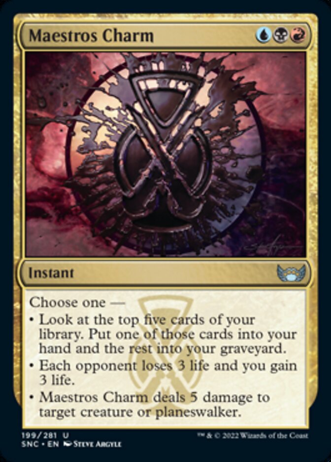 Maestros Charm [Streets of New Capenna] (SNC 199)