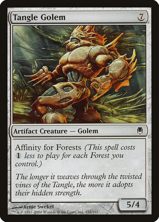Tangle Golem [Darksteel] (DST 151)