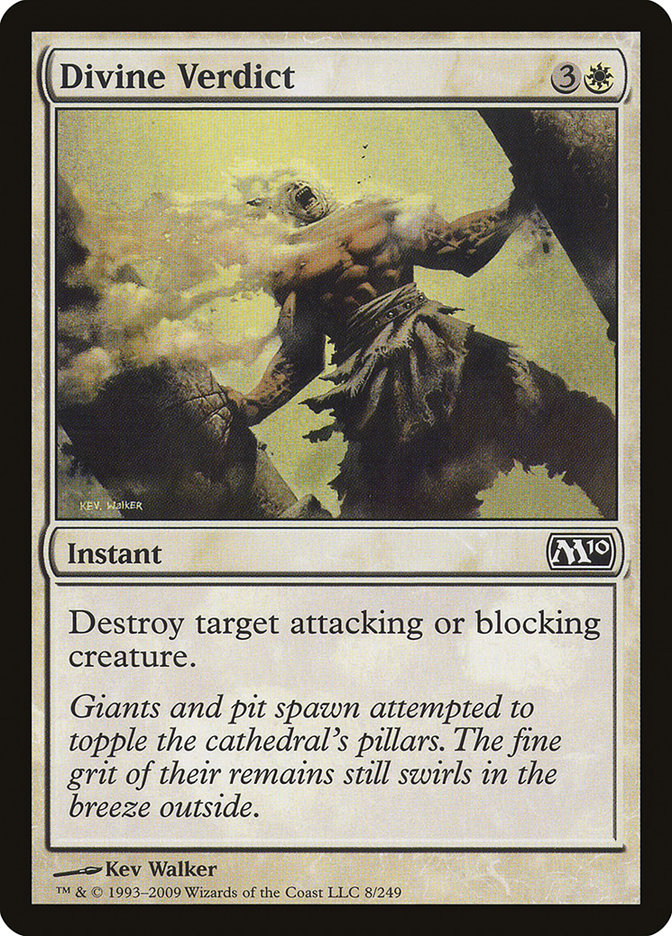 Divine Verdict [Magic 2010] (M10 8)