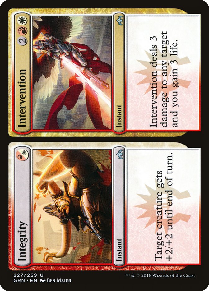 Integrity // Intervention [Guilds of Ravnica] (GRN 227)