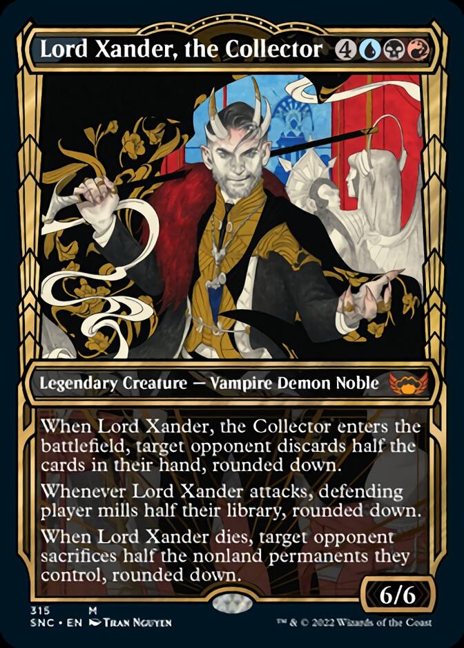 Lord Xander, the Collector (Showcase Golden Age) [Streets of New Capenna] (SNC 315)