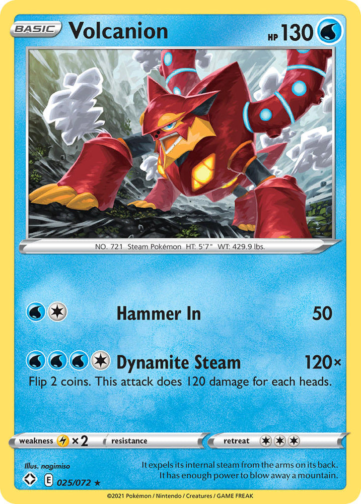 Volcanion (25/72) [Sword & Shield: Shining Fates]