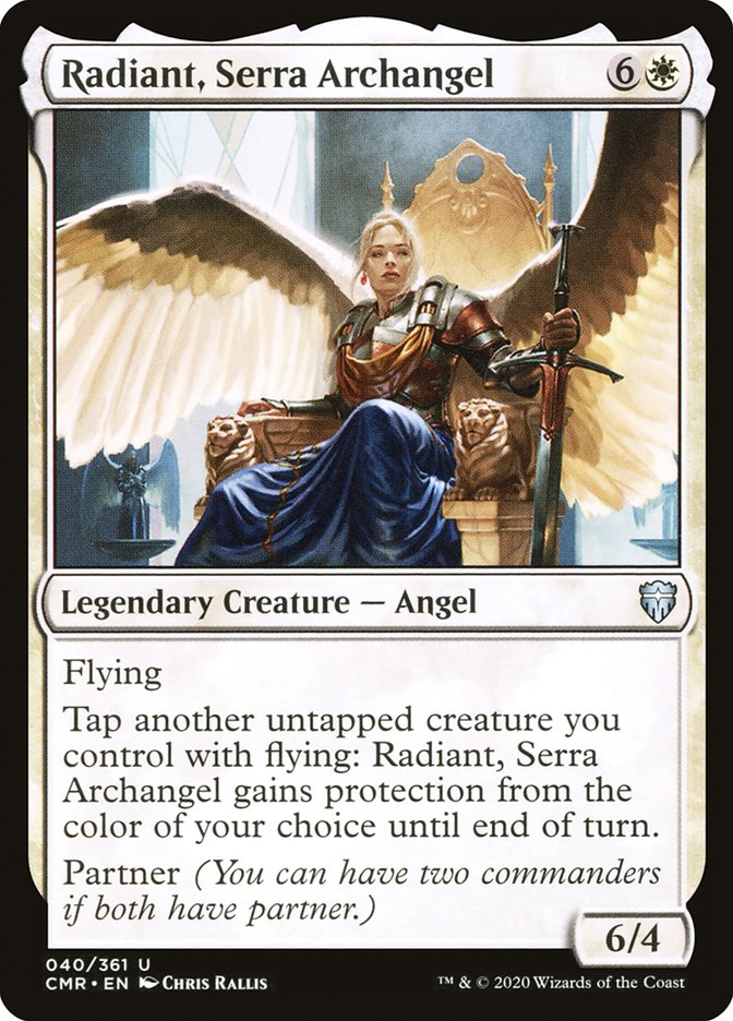 Radiant, Serra Archangel [Commander Legends] (CMR 40)