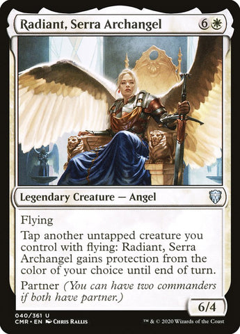 Radiant, Serra Archangel [Commander Legends] (CMR 40)