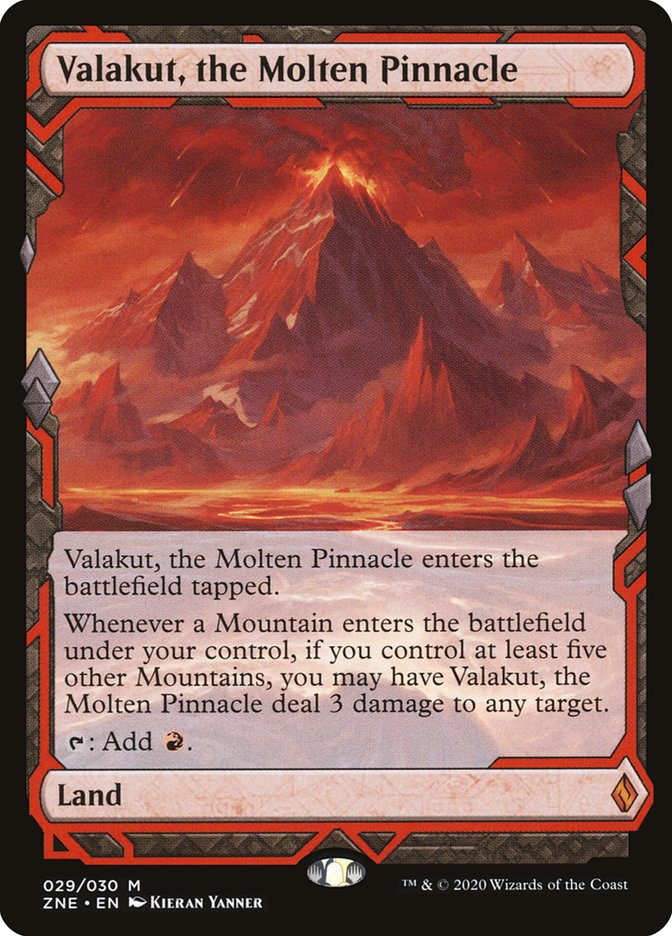Valakut, the Molten Pinnacle [Zendikar Rising Expeditions] (ZNE 29)