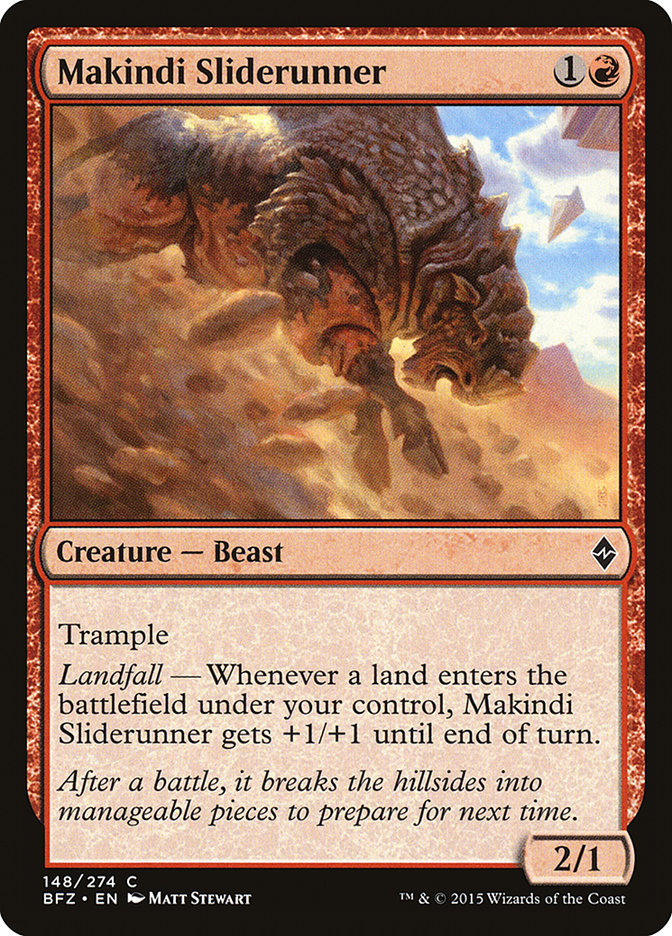Makindi Sliderunner [Battle for Zendikar] (BFZ 148)