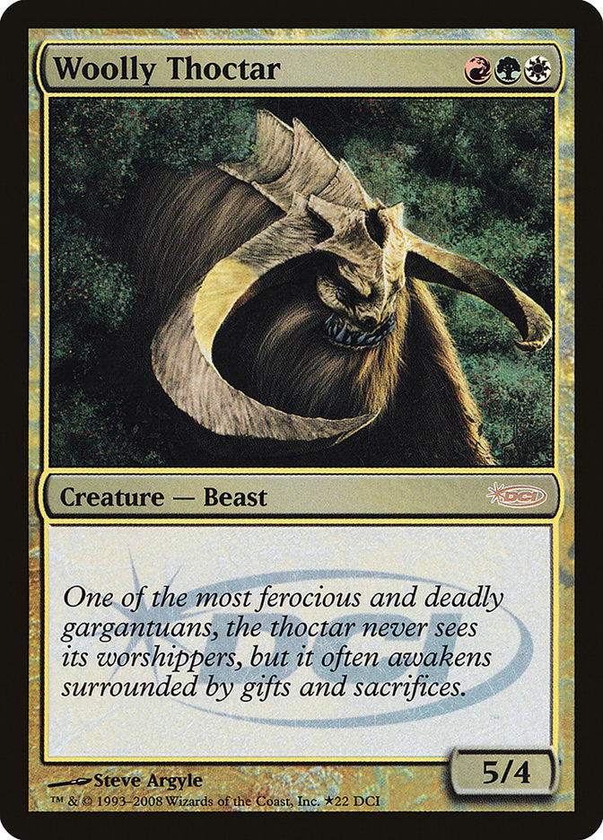 Woolly Thoctar [Wizards Play Network 2008] (PWPN 22)