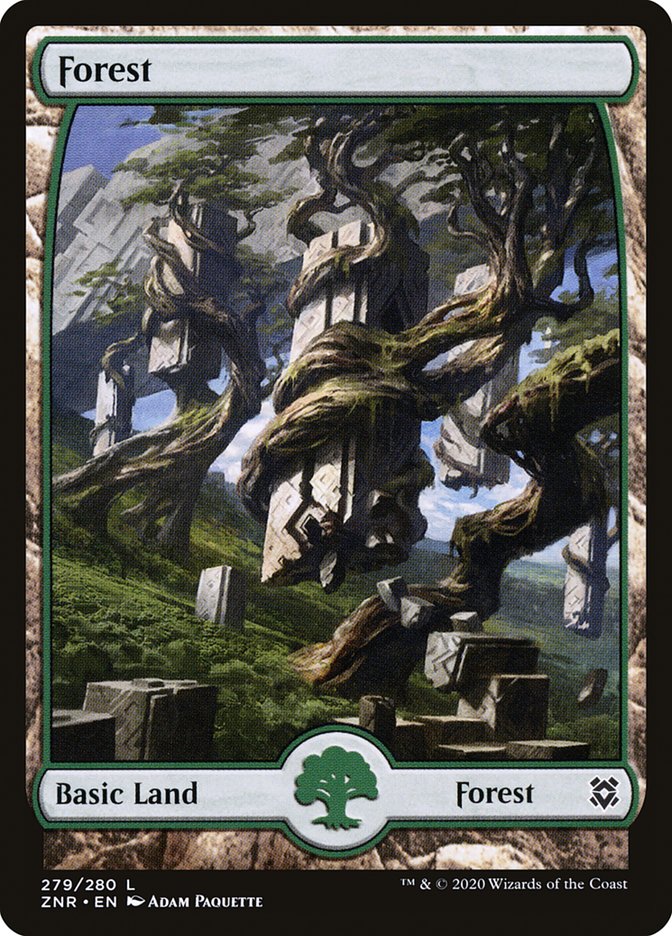 Forest (279) [Zendikar Rising] (ZNR 279)
