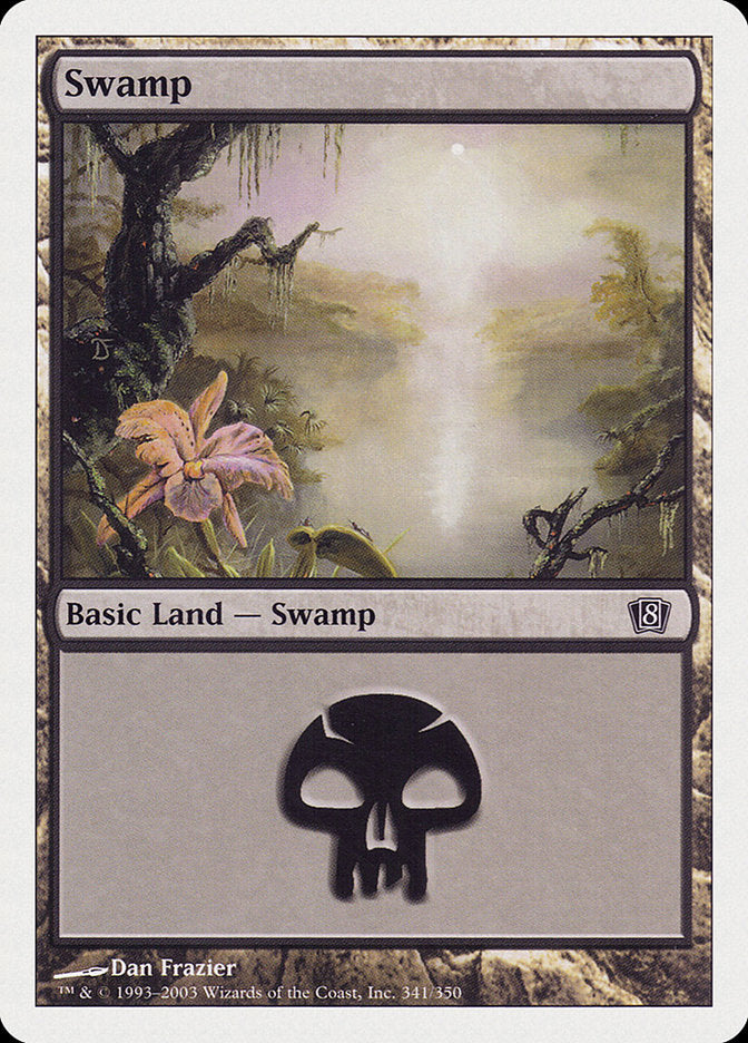 Swamp (#341) [Eighth Edition] (8ED 341)