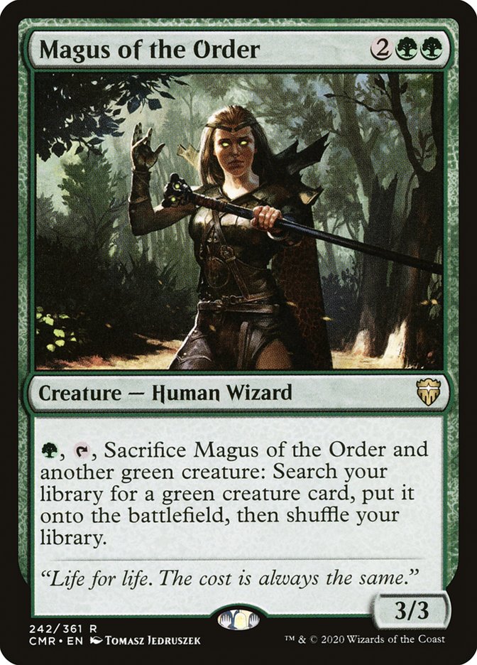 Magus of the Order [Commander Legends] (CMR 242)