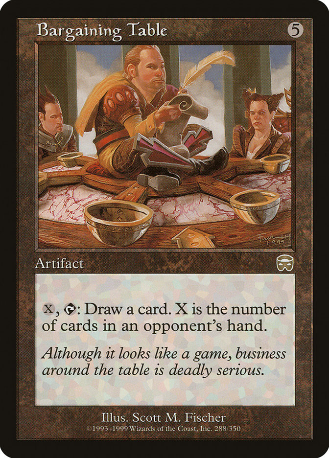 Bargaining Table [Mercadian Masques] (MMQ 288)