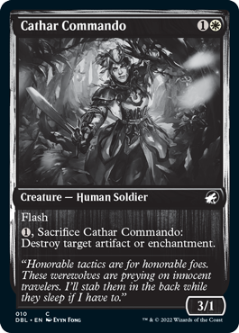 Cathar Commando [Innistrad: Double Feature] (DBL 10)