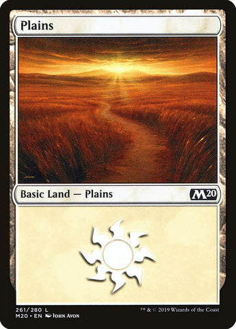 Plains (#261) [Core Set 2020] (M20 261)