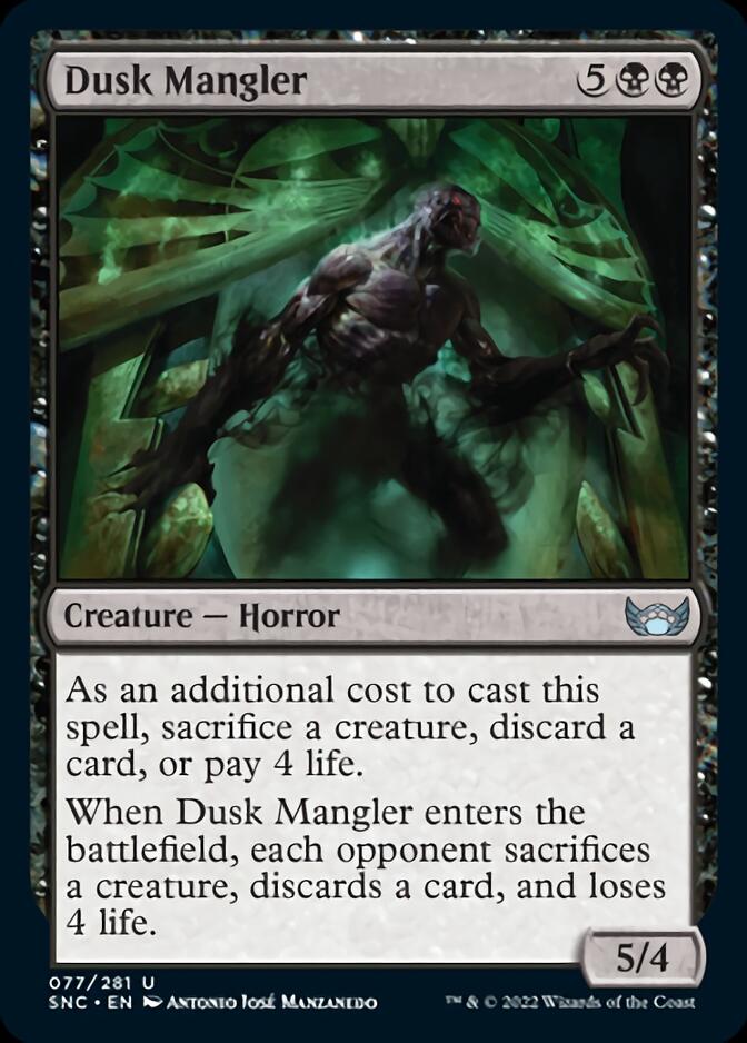 Dusk Mangler [Streets of New Capenna] (SNC 77)