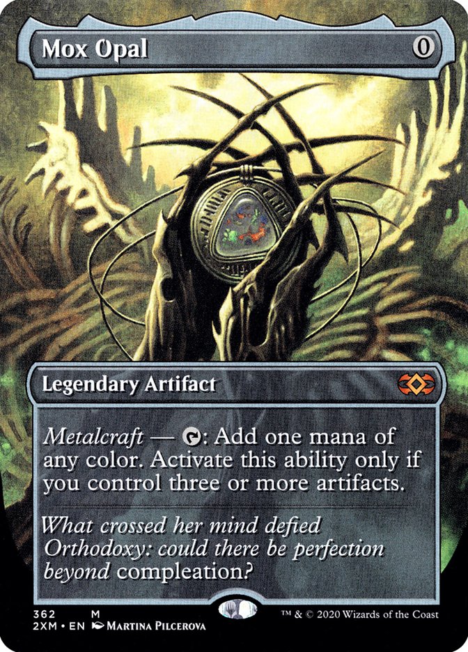 Mox Opal (Borderless) [Double Masters] (2XM 362)