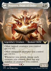 Plargg, Dean of Chaos // Augusta, Dean of Order (Extended) [Strixhaven: School of Mages] (STX 328)