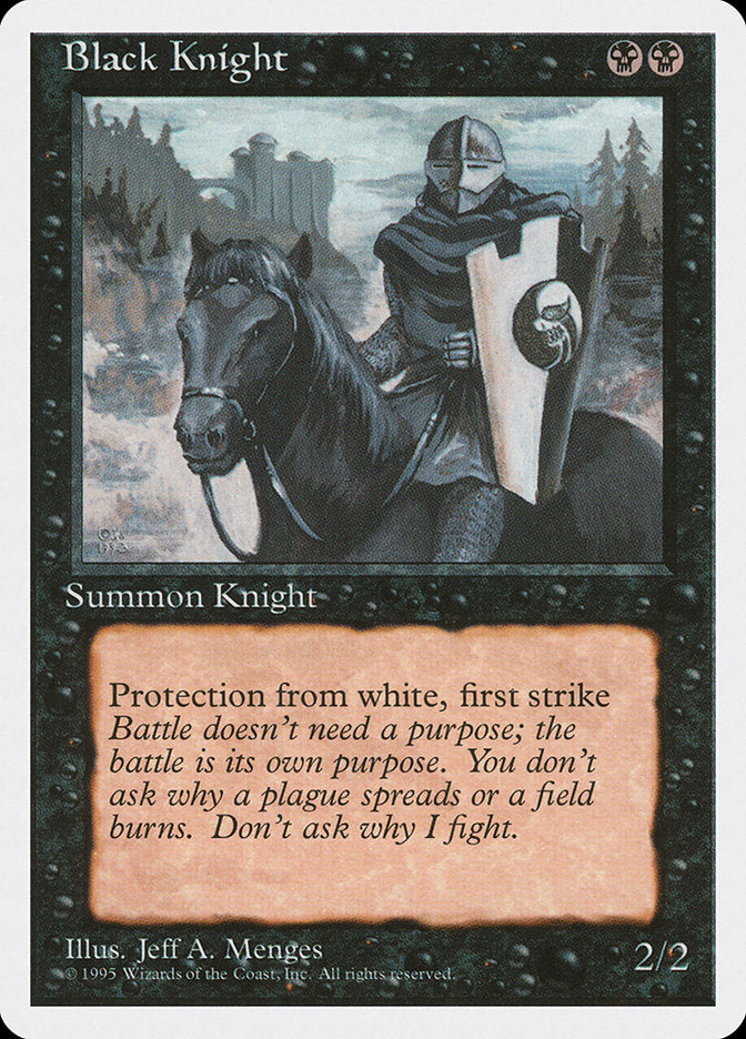 Black Knight [Fourth Edition] (4ED 121)