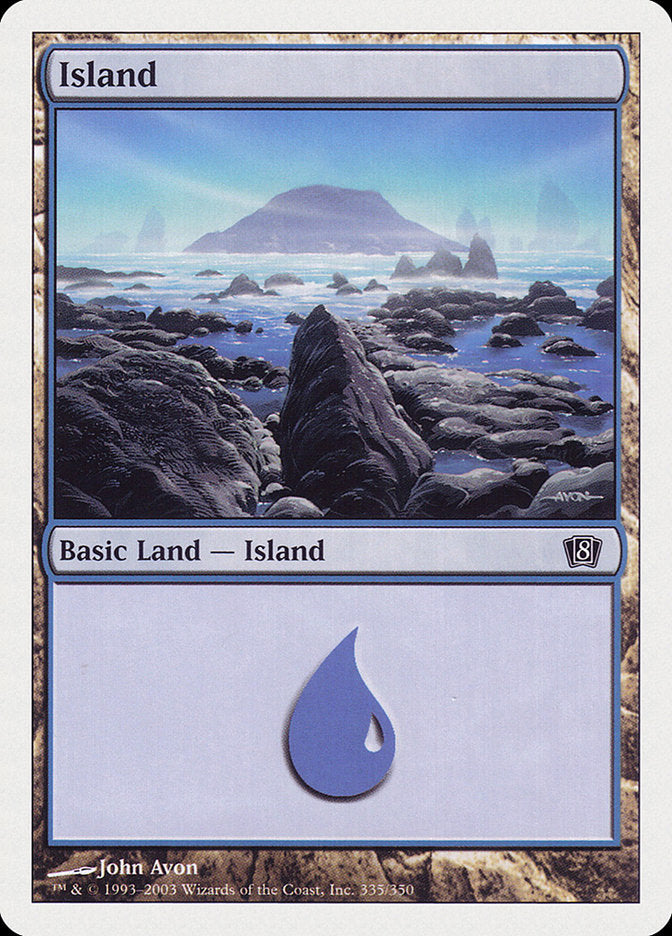 Island (#335) [Eighth Edition] (8ED 335)