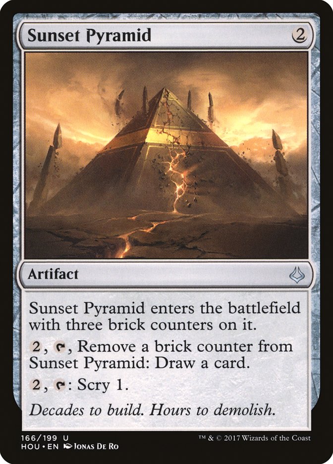 Sunset Pyramid [Hour of Devastation] (HOU 166)