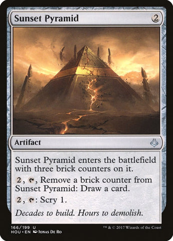 Sunset Pyramid [Hour of Devastation] (HOU 166)
