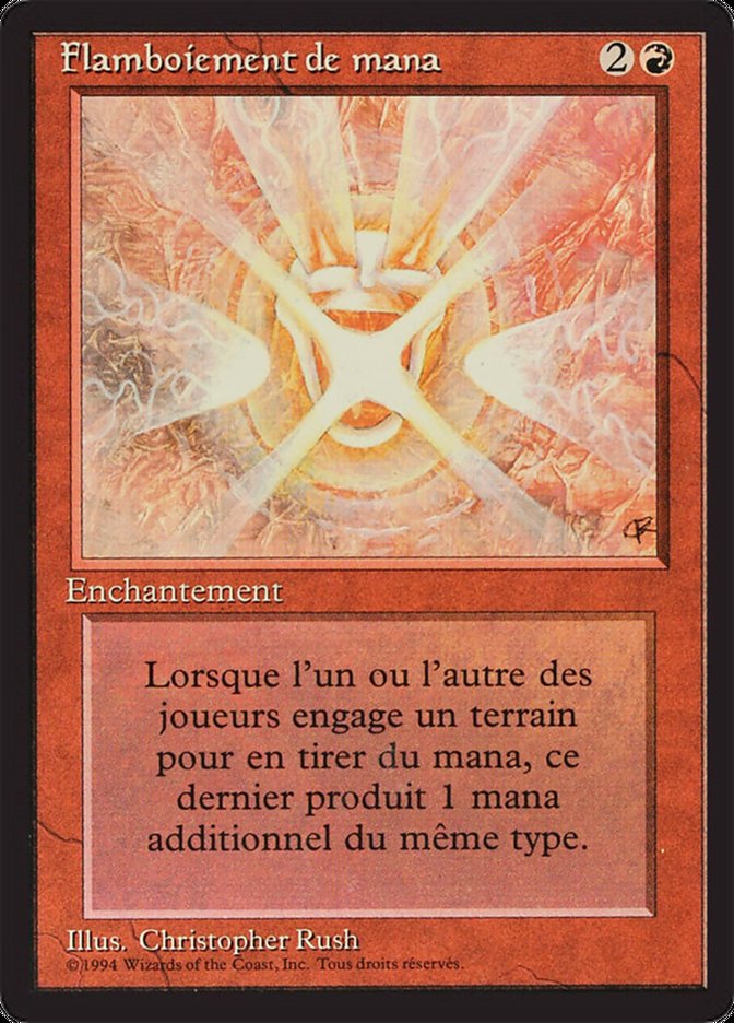 Mana Flare [Foreign Black Border] (FBB 164)