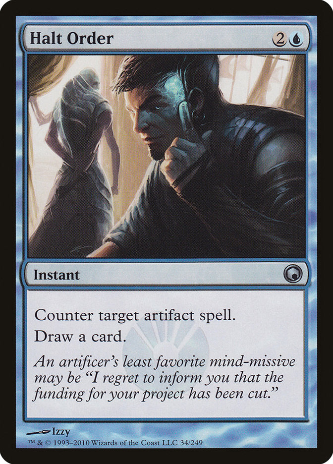 Halt Order [Scars of Mirrodin] (SOM 34)