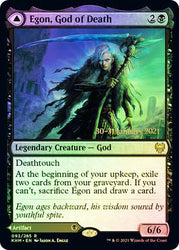 Egon, God of Death // Throne of Death  [Kaldheim Prerelease Promos] (PKHM 92)