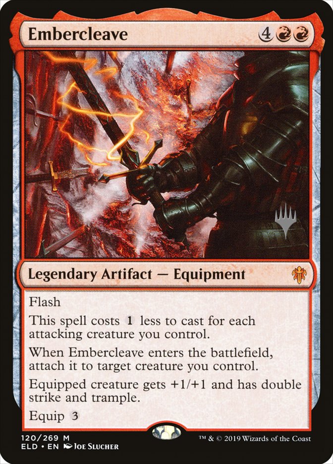 Embercleave (Promo Pack) [Throne of Eldraine Promos] (PELD 120P)