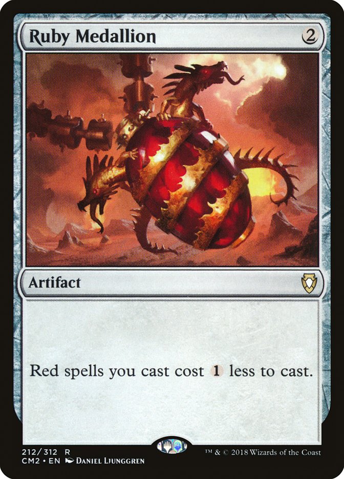 Ruby Medallion [Commander Anthology Volume II] (CM2 212)