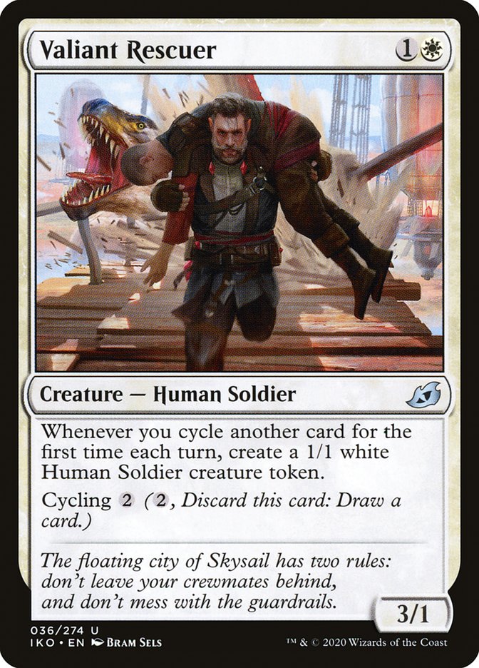 Valiant Rescuer [Ikoria: Lair of Behemoths] (IKO 36)