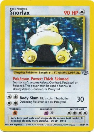 Snorlax (11/64) [Jungle]