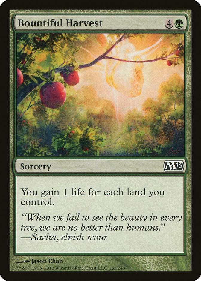 Bountiful Harvest [Magic 2013] (M13 163)