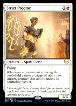 Strict Proctor [Strixhaven: School of Mages] (STX 33)