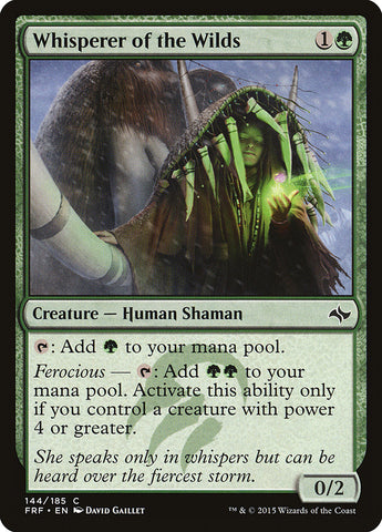 Whisperer of the Wilds [Fate Reforged] (FRF 144)